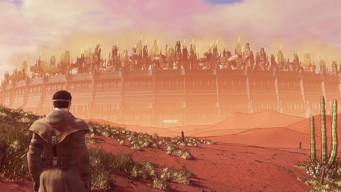 Скриншот из игры Beyond a Steel Sky