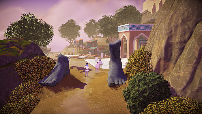 Скриншот из игры Heaven's Vault