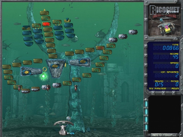 Скриншот из игры Ricochet: Lost Worlds