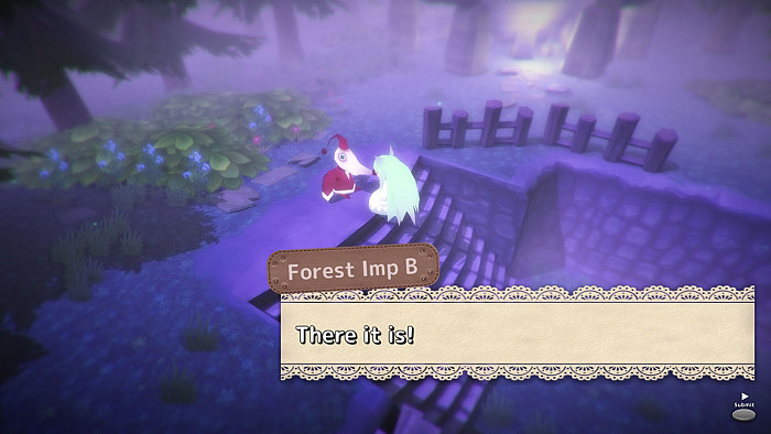 Скриншот из игры Marchen Forest: Mylne and the Forest Gift