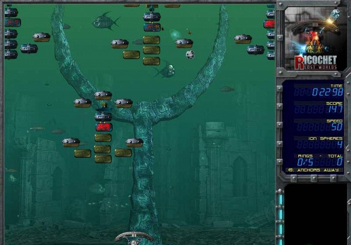 Скриншот из игры Ricochet: Lost Worlds Recharged