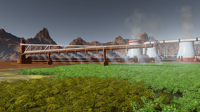 Скриншот из игры Surviving Mars: Green Planet