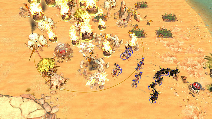Скриншот из игры Warparty