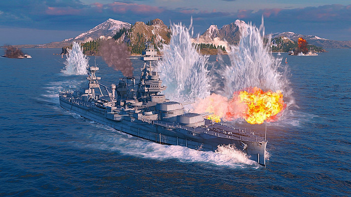 Скриншот из игры World of Warships: Legends
