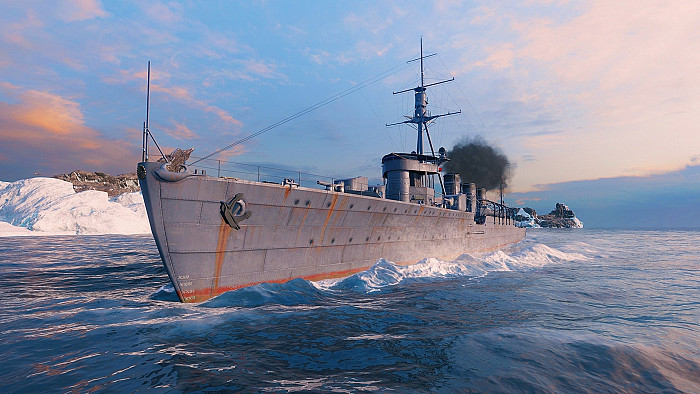 Скриншот из игры World of Warships: Legends