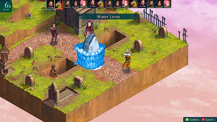 Скриншот из игры Fell Seal: Arbiter's Mark