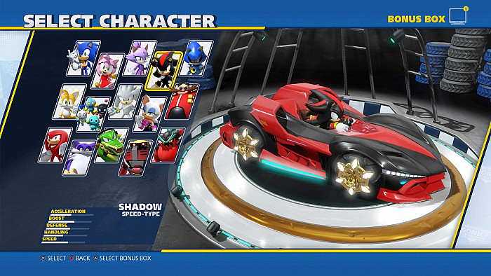 Скриншот из игры Team Sonic Racing