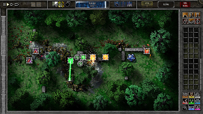 Скриншот из игры GemCraft: Chasing Shadows