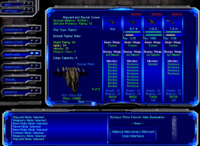 Скриншот из игры RiftSpace