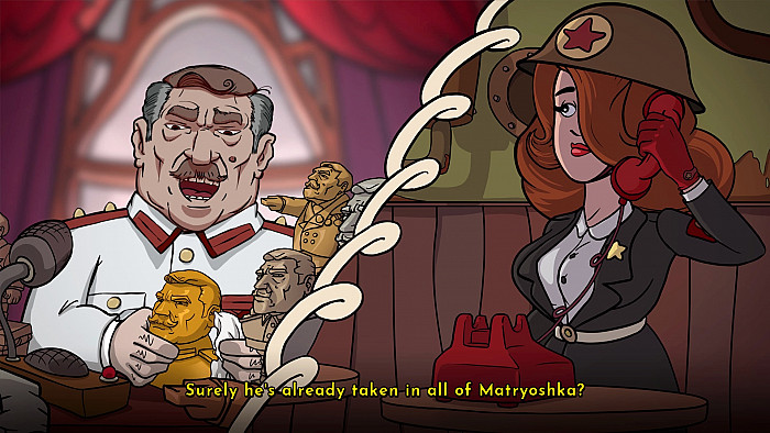 Скриншот из игры Irony Curtain: From Matryoshka with Love