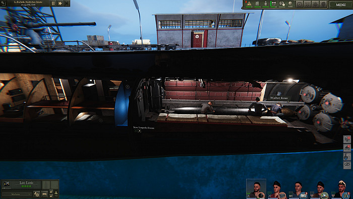 Скриншот из игры Uboat