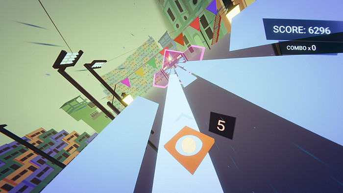 Скриншот из игры Sound Slide