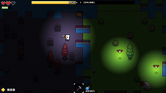 Скриншот из игры Forager