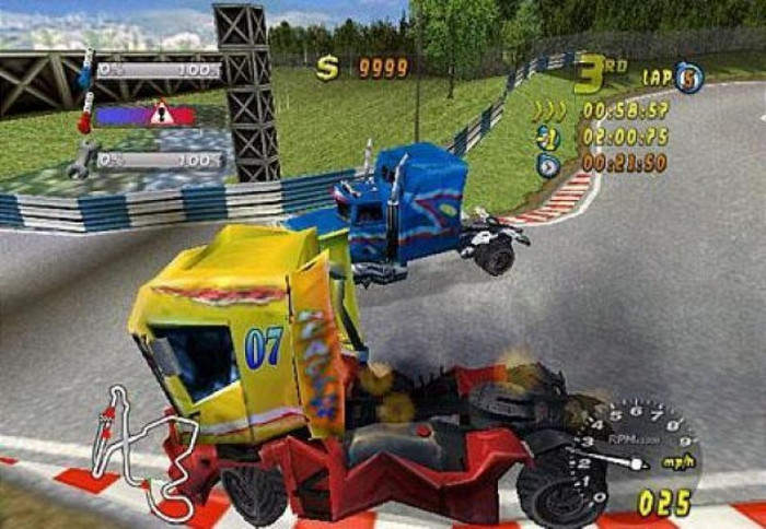 Скриншот из игры Rig Racer 2