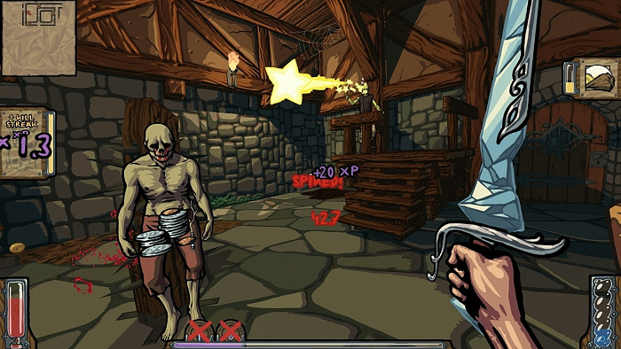 Скриншот из игры Slasher's Keep