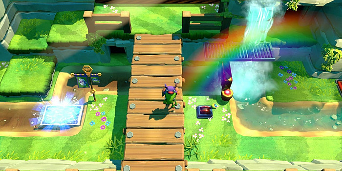 Скриншот из игры Yooka-Laylee and the Impossible Lair
