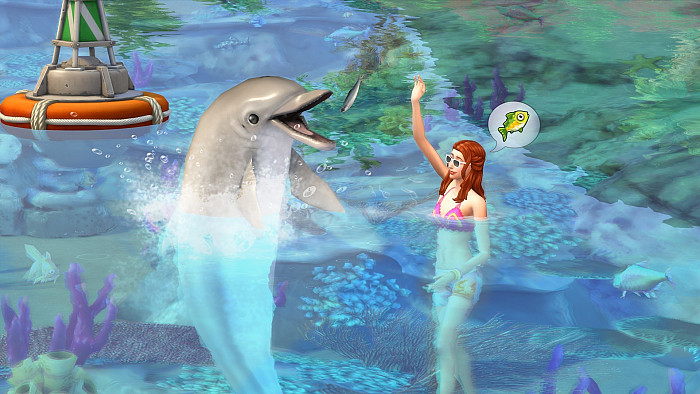 Скриншот из игры Sims 4: Island Living, The