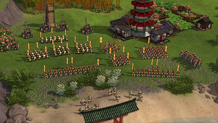 Скриншот из игры Stronghold: Warlords