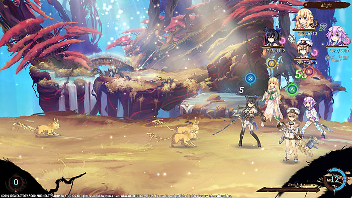 Скриншот из игры Super Neptunia RPG