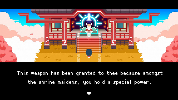 Скриншот из игры Kamiko