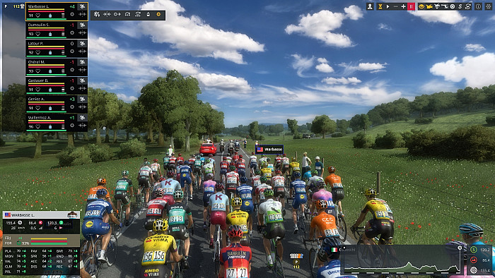 Скриншот из игры Pro Cycling Manager 2019