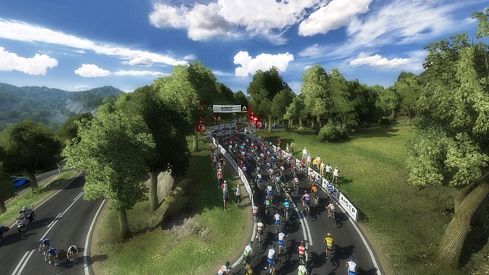 Скриншот из игры Pro Cycling Manager 2019