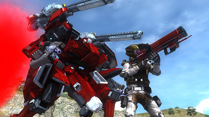 Скриншот из игры Earth Defense Force 5