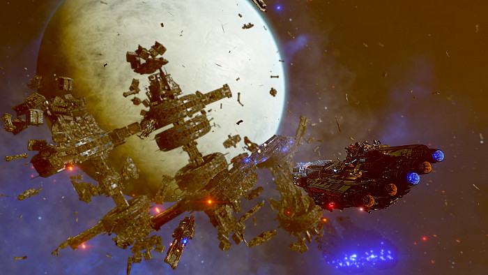 Скриншот из игры Between the Stars