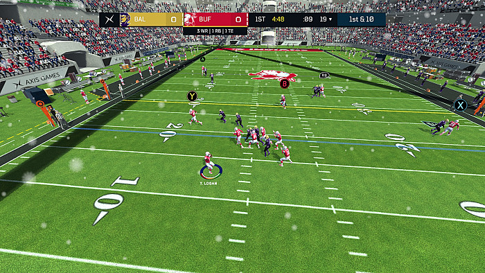 Скриншот из игры Axis Football 2018