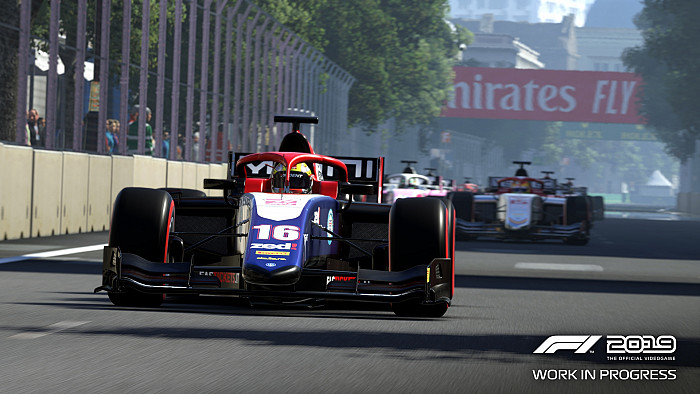 Скриншот из игры F1 2019