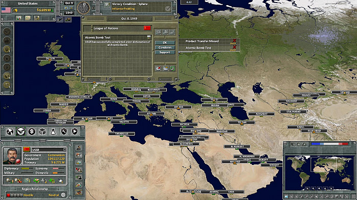 Скриншот из игры Supreme Ruler Ultimate