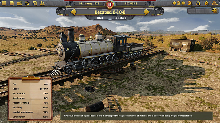 Скриншот из игры Railway Empire