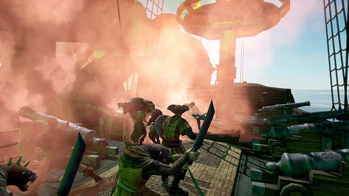 Скриншот из игры Man O' War: Corsair - Warhammer Naval Battles