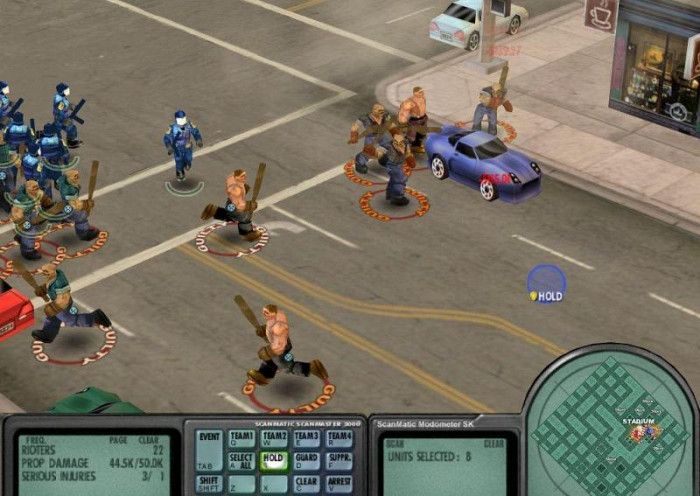 Скриншот из игры Riot Police