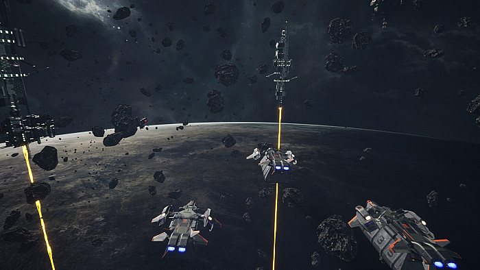 Скриншот из игры Subdivision Infinity DX