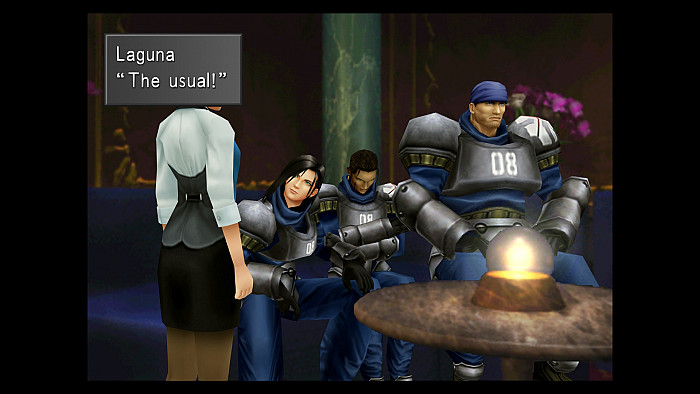 Скриншот из игры Final Fantasy 8 Remastered