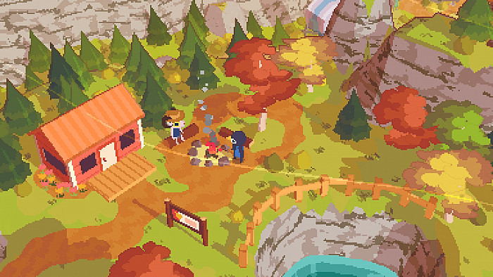 Скриншот из игры Short Hike