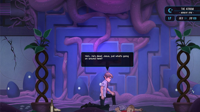 Скриншот из игры Headspun