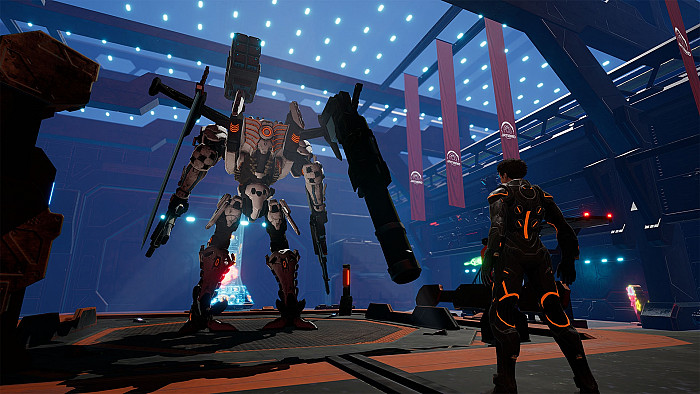 Скриншот из игры Daemon X Machina