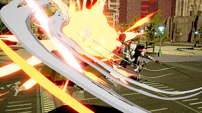 Скриншот из игры Daemon X Machina