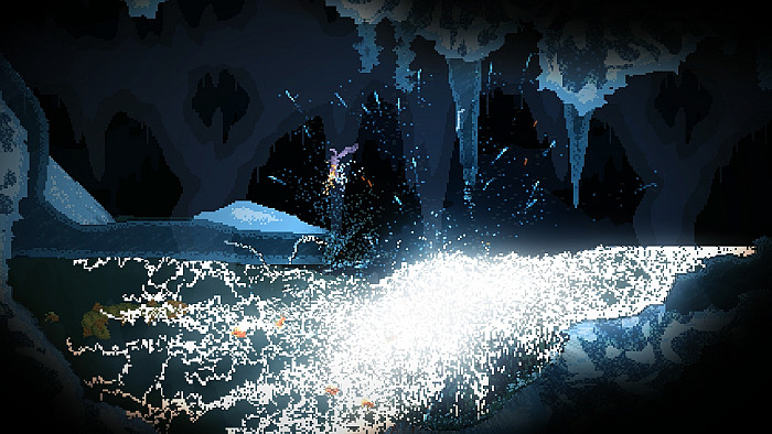 Скриншот из игры Noita