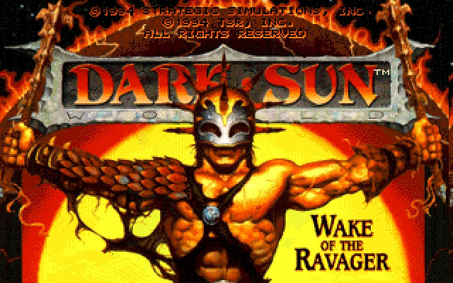 Скриншот из игры Dark Sun 2: Wake of the Ravager