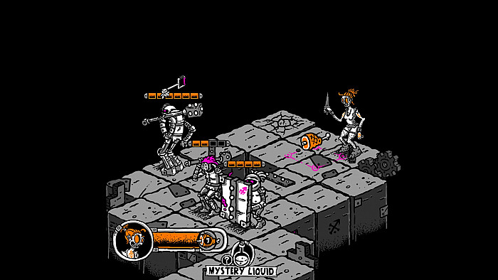 Скриншот из игры Plunge