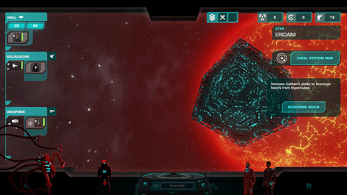 Скриншот из игры Crying Suns