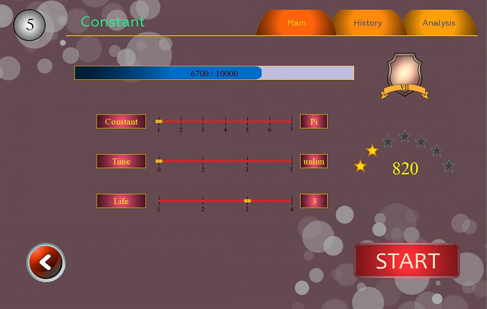 Скриншот из игры Power Brain Trainer