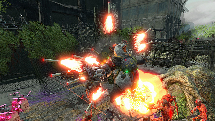 Скриншот из игры Contra: Rogue Corps