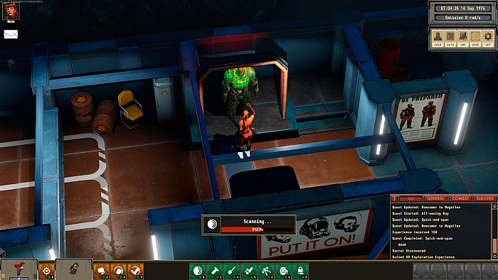 Скриншот из игры Encased