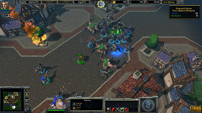 Скриншот из игры Warcraft III: Reforged