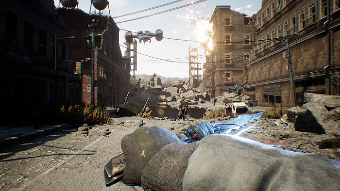 Скриншот из игры Terminator: Resistance