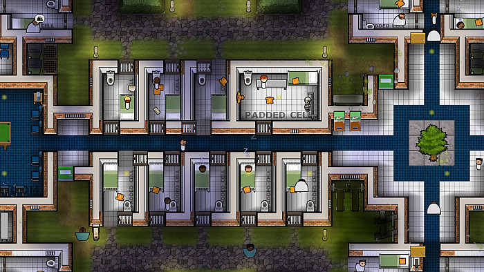 Скриншот из игры Prison Architect - Psych Ward: Warden's Edition
